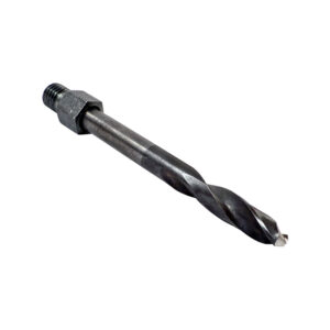 #38HSLO High Speed Steel, Long Length Threaded Shank Adapter Drills, Size: #38, NAS965-B
