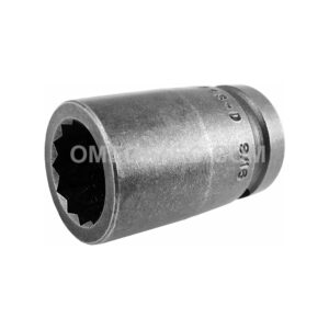5118-D Apex 1/2'' Square Drive Socket, SAE, Standard Length