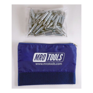 MRO TOOLS K2S50-3/32 Standard Plier Operated Cleco Fasteners 50 Piece Kit w/ Carry Bag - Image 1