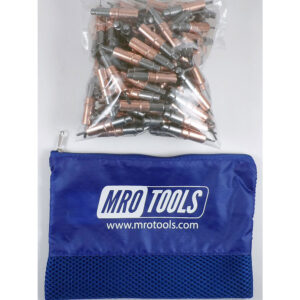 MRO TOOLS KHD2S100-1/8 Heavy Duty Plier Operated Cleco Fasteners 100 Piece Kit w/ Carry Bag - Image 1