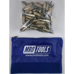 MRO TOOLS KHD2S50-3/16 Heavy Duty Plier Operated Cleco Fasteners 50 Piece Kit w/ Carry Bag