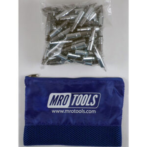 MRO TOOLS KHD2S50-3/32 Heavy Duty Plier Operated Cleco Fasteners 50 Piece Kit w/ Carry Bag