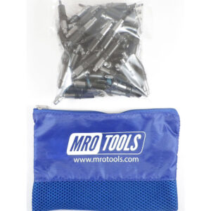MRO TOOLS KHD2S50-5/32 Heavy Duty Plier Operated Cleco Fasteners 50 Piece Kit w/ Carry Bag
