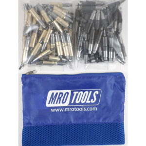 MRO TOOLS KHD3S100-4 Heavy Duty 50 3/16'' & 50 5/32'' Cleco Fasteners Kit w/ Carry Bag - Image 1
