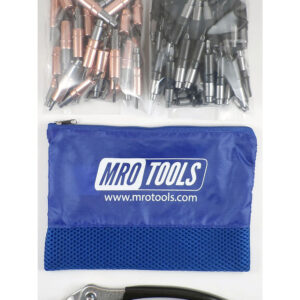 MRO TOOLS KHD4S100-2 Heavy Duty 50 1/8'' & 50 5/32'' Cleco Fasteners Kit w/ Carry Bag - Image 1