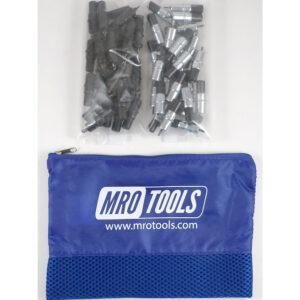 MRO TOOLS KK3S50-6 Extra Short 25 5/32'' & 25 3/32'' Cleco Fasteners Kit w/ Carry Bag - Image 1