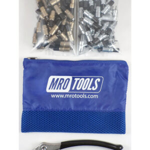 MRO TOOLS KK4S100-5 Extra Short 50 3/16'' & 50 3/32'' Cleco Fasteners Kit w/ Carry Bag - Image 1