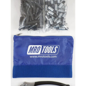 MRO TOOLS KK4S100-6 Extra Short 50 5/32'' & 50 3/32'' Cleco Fasteners Kit w/ Carry Bag - Image 1