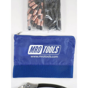 MRO TOOLS KK4S50-2 Extra Short 25 1/8'' & 25 5/32'' Cleco Fasteners Kit w/ Carry Bag