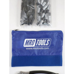 MRO TOOLS KK4S50-6 Extra Short 25 5/32'' & 25 3/32'' Cleco Fasteners Kit w/ Carry Bag