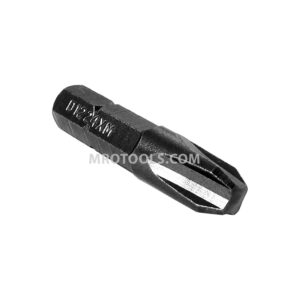 D1224XM Zephyr 1/4'' Phillips #4 Insert Bits, For Self Tapping Screws, Milled Point