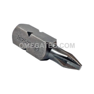 D1252XX Zephyr 5/16'' Phillips #2 Square Shank Insert Bits, For Self Tapping Screws