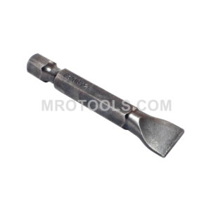 E3106X Zephyr 1/4'' Slotted Full Body Power Drive Bits, For Self Tapping Screws