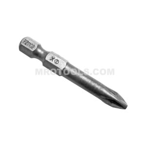PZ1102X Zephyr 1/4'' Pozidriv #2 Power Drive Bits, For Self Tapping Screws
