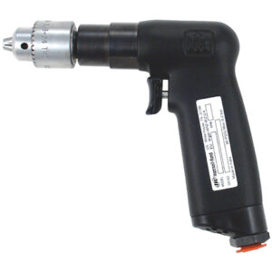 1AL1 Ingersoll Rand 2800RPM Pistol Grip Air Drill, 1/4'' Keyed Chuck