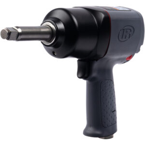 2130-2 Ingersoll Rand 550 ft-lbs Heavy Duty Pistol Grip Air Impact Wrench, 1/2'' Square Drive, 2'' Ext Anvil