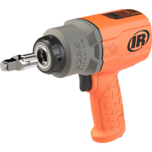 2236QTIMAX-O Ingersoll Rand High Visibility Series Orange DXS 1500 ft-lbs Pistol Grip Air Impact Wrench, 1/2'' Square Drive, Friction Ring