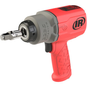 2236QTIMAX-R Ingersoll Rand High Visibility Series Red DXS 1500 ft-lbs Pistol Grip Air Impact Wrench, 1/2'' Square Drive, Friction Ring