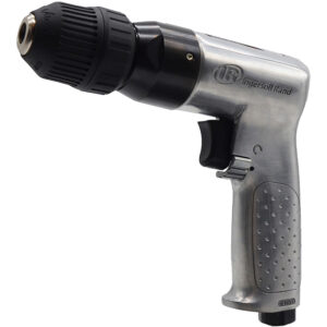 7802RAKCEX Ingersoll Rand 43 in-lbs ATEX Pistol Grip Reversible Air Drill, 3/8'' Keyless Chuck