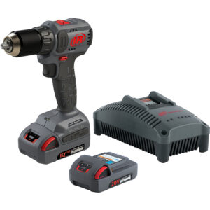 D3141-K22 Ingersoll Rand IQV20 Cordless Compact Drill Driver Kit, 1/2'' Keyless Chuck