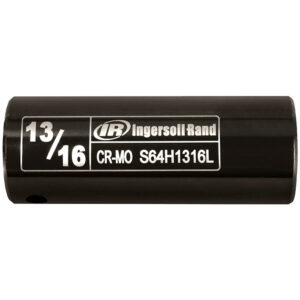 S64H1316L-PS1 Ingersoll Rand 1/2'' Drive 6-Point Hex SAE Deep PowerSocket, 13/16'' Output