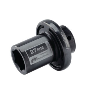 S64M27L-PS1 Ingersoll Rand 1/2'' Drive 6-Point Hex Metric Deep PowerSocket, 27mm Output