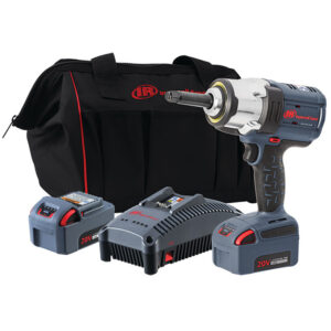 W7252-K22 Ingersoll Rand IQV20 Cordless High-Torque Impact Wrench and 2 Battery Kit, 1/2'' Square Drive