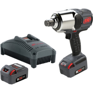 W8191-K2 Ingersoll Rand IQV20 Cordless High-Torque Impact Wrench and 2 Battery Kit, 1'' Square Drive