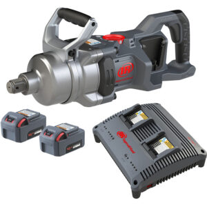 W9491-K2E Ingersoll Rand IQV20 Cordless High-Torque Impact Wrench and 2 Battery Kit, 1'' Square Drive
