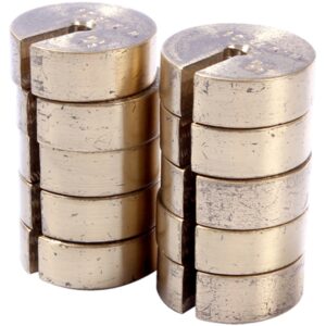 21455.NAM - Norbar 10PC 1.27 ozf Imperial Masses for Torque Calibration Disc