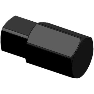29623.I12 - Norbar 1-1/2'' Male Square To 3/4'' Hex Adapter