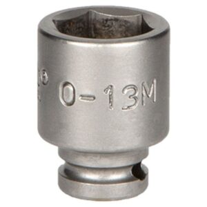 0-5/16M Momento 5/16'' Magnetic Impact Socket, 1/4'' Square Drive