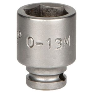0-7M Momento 7mm Magnetic Impact Socket, 1/4'' Square Drive