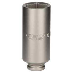 0-8ML Momento 8mm Magnetic Long Impact Socket, 1/4'' Square Drive