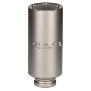 1-8ML Momento 8mm Magnetic Long Impact Socket, 3/8'' Square Drive