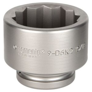 5-D6K60 Momento 60mm 12-Point Impact Socket, 1-1/2'' Square Drive