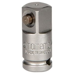 PA01K Momento 3/8'' Ball Lock Socket Adapter, 1/4'' Square Drive