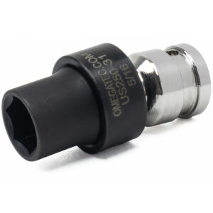US250-31 1/4'' Square Drive Low Profile Swivel 6 Point Socket