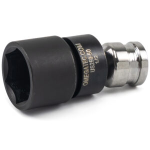 US250-50 1/4'' Square Drive Low Profile Swivel 6 Point Socket