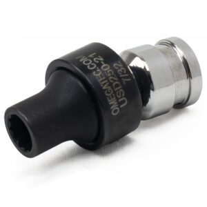 USD250-21 1/4'' Square Drive Low Profile Swivel 12 Point Socket
