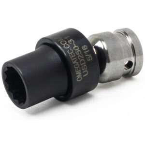 USD250-31 1/4'' Square Drive Low Profile Swivel 12 Point Socket