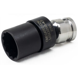 USD250-43 1/4'' Square Drive Low Profile Swivel 12 Point Socket