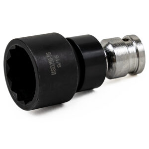 USD250-56 1/4'' Square Drive Low Profile Swivel 12 Point Socket