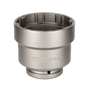 1-GU0 Momento Axial Nut Socket for GU0 Ball Bearing Lock Nut, 3/8'' Square Drive